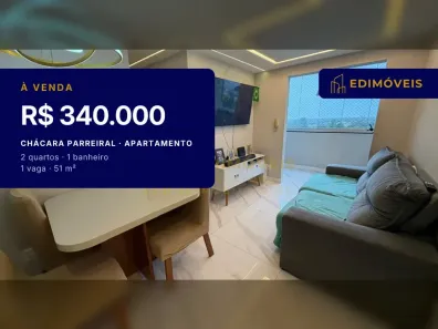 Apartamento com 2 Quartos à venda, 51m² no Chácara Parreiral, Serra