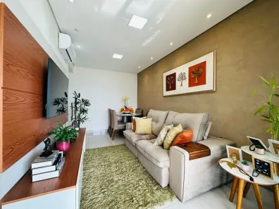 Apartamento com 2 Quartos à venda, 71m² no Loteamento João Batista Julião, Guarujá