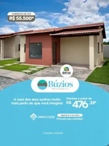Casa de Condomínio com 2 Quartos à venda, 50m² no Bela Macaíba, Macaíba