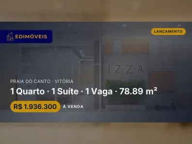 Apartamento com 1 Quarto à venda, 78m² no Praia do Canto, Vitória