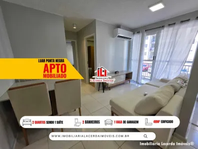 Apartamento com 2 Quartos para alugar, 48m² no Ponta Negra, Manaus