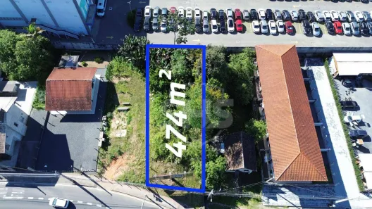 Lote/Terreno à venda, 473m² no Velha, Blumenau