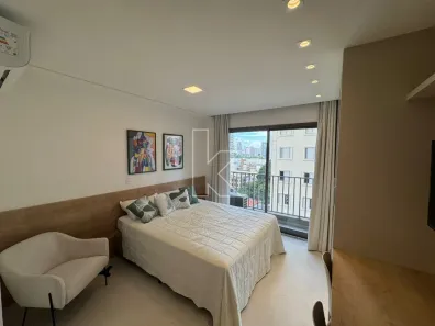 Apartamento com 1 Quarto para alugar, 25m² no Vila Nova Conceição, São Paulo