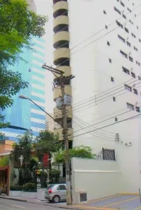 Apartamento com 1 Quarto para alugar, 35m² no Cidade Monções, São Paulo