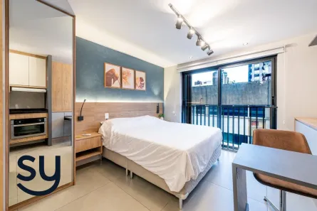 Apartamento com 1 Quarto para venda ou aluguel, 24m² no Auxiliadora, Porto Alegre