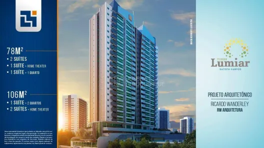 Apartamento com 2 Quartos à venda, 78m² no Jurunas, Belém
