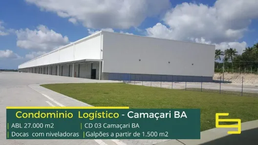 Galpão/Depósito/Armazém para alugar, 1374m² no Parque Petropolis, Dias D'Ávila