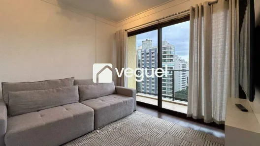 Apartamento com 1 Quarto para alugar, 57m² no Cambuí, Campinas