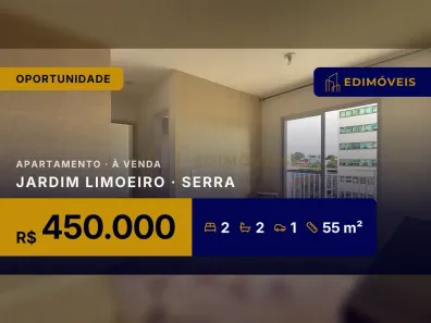 Apartamento com 2 Quartos à venda, 55m² no Jardim Limoeiro, Serra