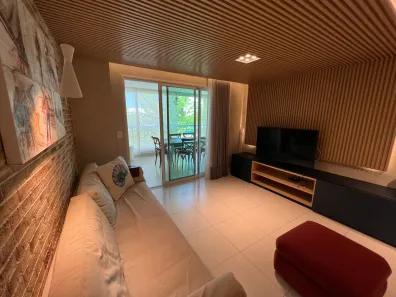 Apartamento com 3 Quartos para alugar, 102m² no Porto das Dunas, Aquiraz