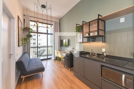 Apartamento com 1 Quarto à venda, 35m² no Santo Amaro, São Paulo