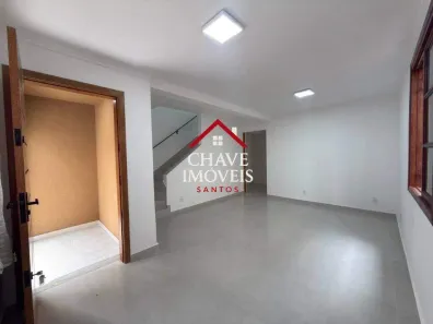 Sobrado com 3 Quartos para alugar, 110m² no Embaré, Santos