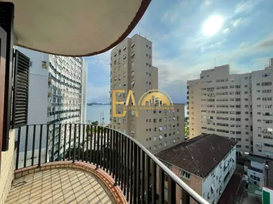 Apartamento com 1 Quarto para alugar, 62m² no Ponta da Praia, Santos