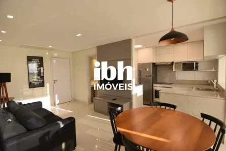 Apartamento com 1 Quarto para alugar, 56m² no Vila da Serra, Nova Lima