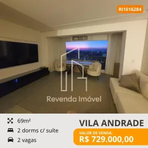Apartamento com 2 Quartos à venda, 69m² no Vila Andrade, São Paulo