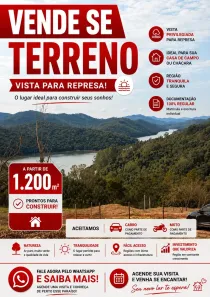Lote/Terreno à venda, 1200m² no Bairro do Divininho, Nazaré Paulista