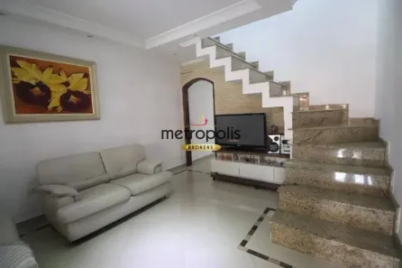 Sobrado com 4 Quartos à venda, 160m² no Vila Camilópolis, Santo André