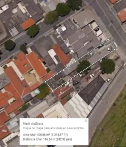 Lote/Terreno à venda, 400m² no Barcelona, São Caetano do Sul