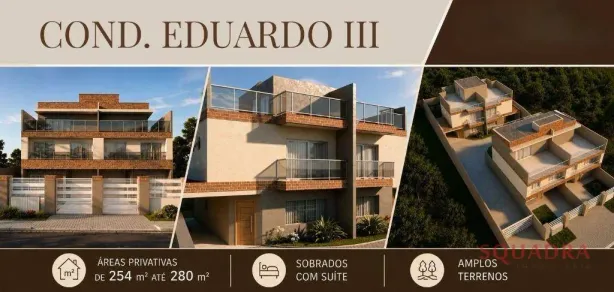 Casa de Condomínio com 3 Quartos à venda, 269m² no Capão Raso, Curitiba