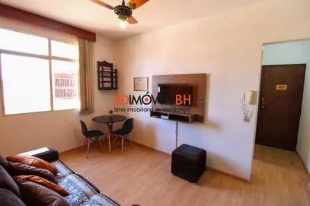 Apartamento com 1 Quarto para alugar, 35m² no Centro, Belo Horizonte
