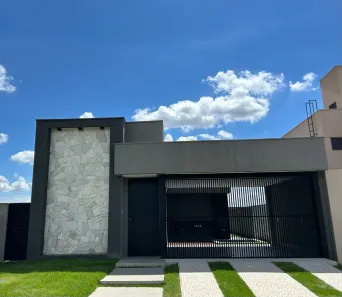 Casa de Condomínio com 3 Quartos à venda, 160m² no Jardins Bolonha, Senador Canedo