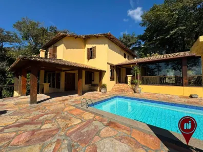 Casa de Condomínio com 4 Quartos para venda ou aluguel, 550m² no Vila Alpina, Nova Lima