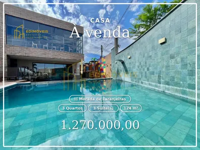 Casa com 3 Quartos à venda, 124m² no Morada de Laranjeiras, Serra