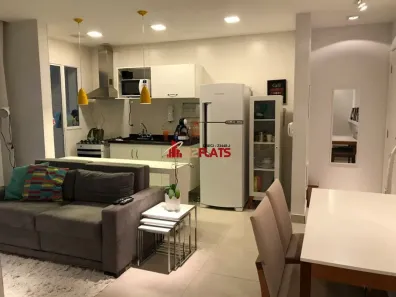 Apartamento com 1 Quarto para alugar, 47m² no Campo Belo, São Paulo