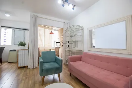 Apartamento com 1 Quarto para alugar, 44m² no Pinheiros, São Paulo