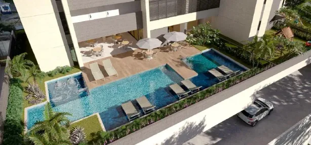 Apartamento com 2 Quartos à venda, 55m² no Ilha do Leite, Recife
