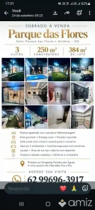 Sobrado com 3 Quartos à venda, 250m² no Residencial Barravento, Goiânia