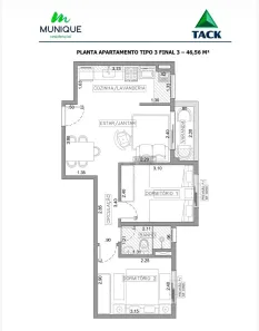 Apartamento com 2 Quartos à venda, 20m² no São Paulo, Marília