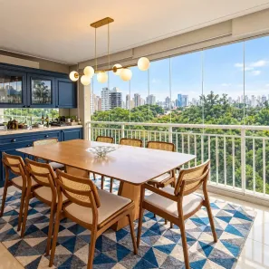 Apartamento com 3 Quartos para alugar, 175m² no Vila Cordeiro, São Paulo