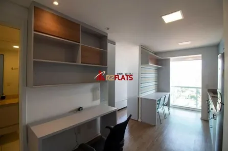 Flat com 1 Quarto para alugar, 32m² no Brooklin Paulista, São Paulo