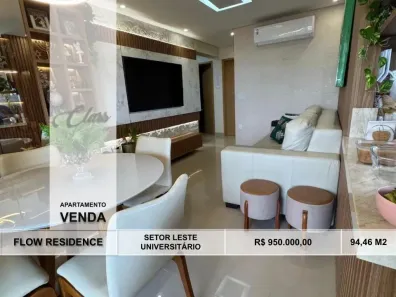 Apartamento com 3 Quartos à venda, 94m² no Setor Leste Universitário, Goiânia