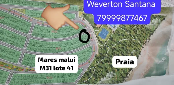 Lote/Terreno à venda, 200m² no Zona de Expansao Capua, Barra dos Coqueiros