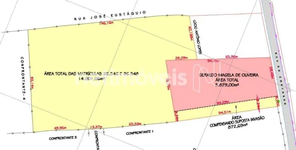 Lote/Terreno à venda, 14201m² no Centro, Confins