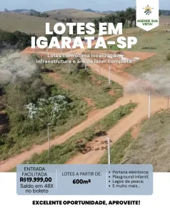 Lote/Terreno à venda, 600m² no , Igaratá