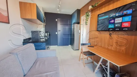 Flat com 1 Quarto para alugar, 27m² no Pinheiros, São Paulo