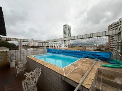 Cobertura com 3 Quartos para alugar, 192m² no Ponta da Praia, Santos