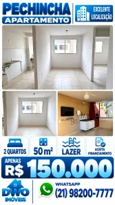 Apartamento com 2 Quartos à venda, 50m² no Pechincha, Rio de Janeiro