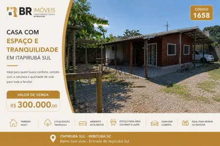 Casa com 3 Quartos à venda, 150m² no Boa Vista, Imbituba
