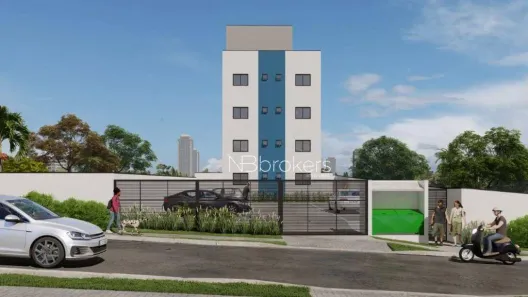 Apartamento com 1 Quarto à venda, 24m² no Cajuru, Curitiba