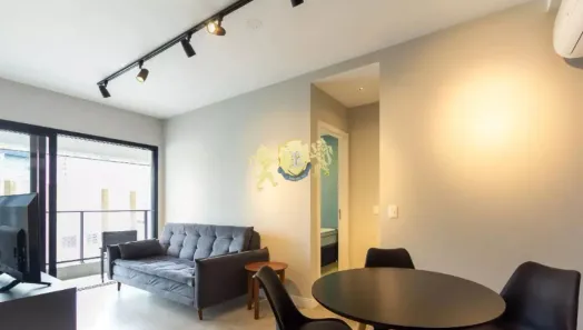 Flat com 1 Quarto para alugar, 47m² no Itaim Bibi, São Paulo