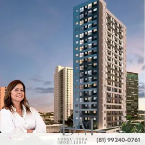 Apartamento com 1 Quarto à venda, 26m² no Casa Forte, Recife