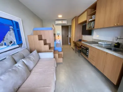 Apartamento com 1 Quarto para alugar, 27m² no Vitória, Salvador