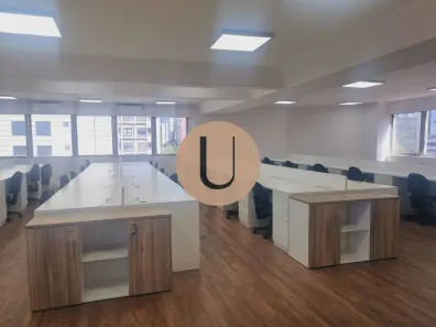 Sala Comercial para alugar, 204m² no Cidade Monções, São Paulo