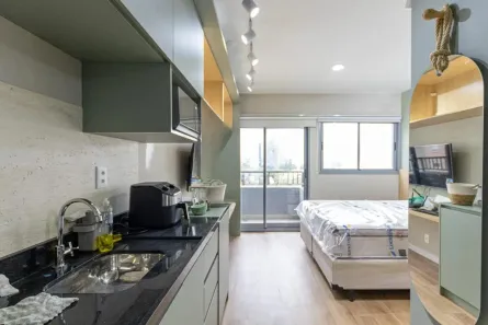 Kitnet com 1 Quarto à venda, 24m² no Vila Olímpia, São Paulo