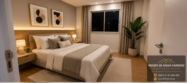 Apartamento com 2 Quartos à venda, 42m² no Campo Grande, Rio de Janeiro