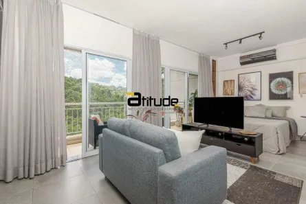 Apartamento com 1 Quarto para alugar, 50m² no Tamboré, Santana de Parnaíba